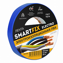 SmartFix Изолента ELECTRO 15мм*20м 150мкм синяя min 6шт